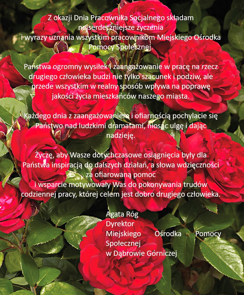 obraz dla wpisu: Życzenia z&nbsp;okazji Dnia Pracownika Socjalnego